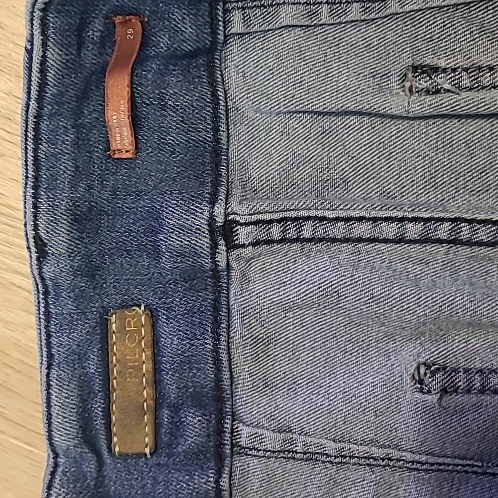 Pilcro Wide Leg High Rize Jeansbsize 29 - Picture 4 of 7